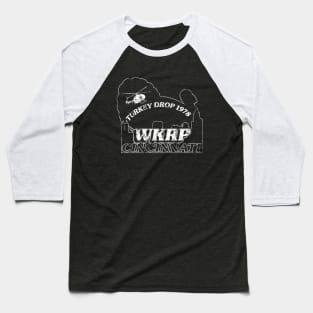 WKRP Turkey Drop Vintage Baseball T-Shirt